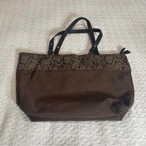 ANTONIO MELANI Brown and Black‎ Tote Bag~ Great for on the go!!